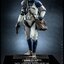 Hot Toys TMS077 1/6 Star Wars: The Clone Wars™ - Heavy Weapons Clone Trooper™ and BARC Speeder™ with Sidecar™