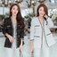เสื้อคลุมผ้าทวีตเกาหลี เรียบหรูดูแพง ส่งfree ค่ะ