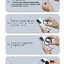 FiiO MagClip ชุดแม่เหล็กช่วยยึดหางหนู ออกแบบมาเป็นพิเศษสำหรับ iPhone ที่มีฟังก์ชัน MagSafe