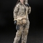 VERYCOOL FX07A Supermodel Head Sculpt + Female Body Set (Golden straight)
