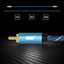 ขาย ERTK RCA to RCA สีฟ้า สาย RCA หุ้มฉนวน Nylon ถัก สำหรับเครื่องเสียง
