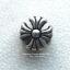 ตัวคั่นกางเขน สไตล์โครมฮาร์ท Cross Chrome Hearts Inspired 925 Sterling Silver