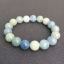 Aquamarine Mix Color อความารีน สีฟ้าและเขียว 10 มม AA หินประจําเดือนเกิดของคนราศีมีน เป็นของขวัญของความห่วงใย