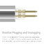TANCHJIM CABLE R สายอัพเกรดหูฟัง ทองแดงผลึกเดี่ยวชุบเงิน ขั้ว2พิน0.78 ประกันศูนย์ไทย