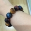 Tiger Eye 3 Colors หินสามทหารเสือ 14 มม แก้ปีชง พลิกฟื้นดวงชะตา แคล้วคลาดปลอดภัย