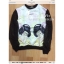 Brand: Kayasis Sweater ลายพิเศษแขนซีทรูdesignพิเศษค่ะเปนจุดวุ้งวิ้งทั้งแขนคร้า ทำให้เสื้อตัวนี้เก๋ขึ้นมาทันทีเลยคร้า