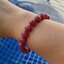 Rhodonite โรโดไนต์ AAA 8 มม เพิ่มพลังด้านอารมณ์ความรู้สึกให้เข้าใจและรักตัวเองมากขึ้น ช่วยให้เห็นคุณค่าของตัวเอง ช่วยบรรเทาอาการอกหักรักเป็นพิษ เสริมความรัก ความสงบ