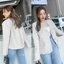 เสื้อทวีตสไตล์ชาแนลสีครีม เกรดPremium