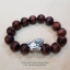 Tiger Eye Red เรด ไทเกอร์อาย ความหมาย หินแก้วตาเสือ 12 มม ตัวคั่นเต่ามังกรเงินแท้ มีความหมายถึงสุขภาพที่สมบูรณ์, อายุขัยที่ยืนยาว และ เสริมดวงด้านการงานการเงิน ตำแหน่งหน้าที่การงานที่มั่นคงและมั่งคั่ง