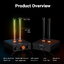 Fosi Audio Music Rhythm Visualizer Light แสงไฟแบบ Ambient ที่เต้นตามจังหวะดนตรีอย่างแม่นยำ ประกันศูนย์ไทย