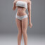 JIAOUDOLL JOQ-10E 1/6 Super Flexible Female Seamless Body Detachable Feet Lager Breasts Without Head