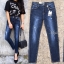 งานตัดพิเศษ สรรพคุณไม่ต้องบรรยาย รีบสั่งก่อนของจะหมดนะคะ New skinny Jeans "korea jeans" -กางเกงยีนส์สีเข้ม งานฟอกขั้นเทพสวยมาก ทรงเข้ารูป รุ่นนี้ผ้ายืดเยอะและไม่แข็ง ไม่รู้สึกอึดอัด ใส่แล้วจะหลงรักเลยค่ะ