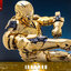 Hot Toys MMS764D69 Iron Man - Iron Man Mark III (Golden Color Version) [Hot Toys Exclusive]