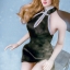 ACPLAY ATX037-A ,C,D,E Sexy lady short backless cheongsam