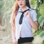 AIR036 ชุดแอร์สีขาวดำ ครบเซทหมวกไทค์ งานสวยค่ะ