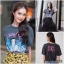 เสื้อยืด Betty Boop เสื้อยืดแฟชั่นดารา