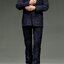 POPTOYS POP-X41-A Dr. Western-Style Suit Dark Blue