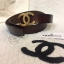 Chanel belt new collection 2017 เข็มขัด Chanel แบบไม่เย็บขอบ หัวเข็มขัดทำสัญลักษณ์ CC ตามต้นแบบงานจริง