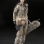 VERYCOOL FX07A Supermodel Head Sculpt + Female Body Set (Golden straight)