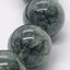 ไหมเขียวเหนี่ยวทรัพย์ Green Rutilated Quartz 10 มม AA ส่งผลให้นำพาโชคลาภเพิ่มทวีคูณ เส้นไหมละเอียด เห็นเป็นสีเขียวสด