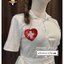 NURSE120 ชุดพยาบาลสีขาวแบบเดรส งานน่ารักๆ