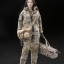 VERYCOOL FX07A Supermodel Head Sculpt + Female Body Set (Golden straight)