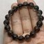 Rutilated Quartz Black ไหมดำ หรือ แก้วขนเหล็ก ไหมเส้นละเอียด อัดแน่นมากๆ AAA 10 มม สุดยอดของหินปกป้องและป้องกันภัย II