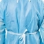 จำนวน 10 ตัว เสื้อคลุมชนิด Isolation Gown (แบบกันน้ำ) ใช้แล้วทิ้ง สำหรับการป้องกันผู้ปฏิบัติงานชนิดใช้ครั้งเดียวทิ้ง เพื่อลดการปนเปื้อน จากขณะปฏิบัติงาน