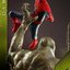 Hot Toys MMS658 1/6 The Amazing Spider-Man 2 - The Amazing Spider-Man + ACS013 1/6 Spider-Man: No Way Home - Lizard Diorama Base
