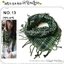 ผ้าพันคอชีมัค Shemash (เนื้อผ้า Viscose) : สีเขียว-ดำ CV006