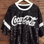 KOREA ITEM COCA COLA TOP สินค้าพร้อมส่งจร้า ห้ามพลาดเลยน่ะค่ะสาวๆ สำหรับเสื้อรุ่นนี้ แม่ค้าช๊อปปชอบ เสื้อวิ๊ง Coca Cola งานปักแน่นๆ ปราณีตสุดเลยจร้า แมทซ์กับ อะไรก็เริสคร้า แม่ค้าการันตรีเลยยย เหมาะกับสาวๆทุกไซค์เลย น่ะค่ะ