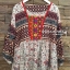 เสื้อโบฮีเมียนทรงสวย อกเสื้อปักลายชนเผ่างานน่ารักมากๆค่ะ