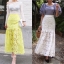Lace Maxi Mermaid Skirt กระโปรงยาวทรงเมอร์เมดเข้ารูปช่วงเอวกับสะโพกปล่อยชายยาวสวย เนื้อลูกไม้อย่างดีเนื้อหนาสวยมากด้านในบุซับในเนื้อผ้ายืดนิดๆทรงสวยมากฮ้าฟ เกาหลีฮิตมาก มันแมชกับเสื้อผ้าสวยลุคหรูขึ้นทันที ต้องมีนะค้าจับจองด่วนจ้ามีให้เลือก2 สีจ้า
