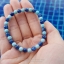 Larimar ลาริมาร์ Kyanite ไคยาไนท์ 6 มม รักอย่างฉลาด ปราศจากอุปสรรค