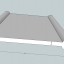 B6a PVC Waterstop 6 นิ้ว 2 ปุ่ม หนา 5 มม.(25 เมตร)