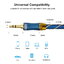 ขาย ERTK AUX L Plug 3.5mm to 3.5 mm สาย AUX เกรดพรีเมี่ยมหัวงอตั้งฉาก 1 ข้าง
