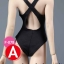 SUPERMCToys F-078D Women's Swimming Suit & Sheer Bodysuit