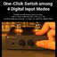 Fosi Audio GR40 Bluetooth DAC/AMP หลอดแก้วตั้งโต๊ะ ปรับเบส แหลมได้ ประกันศูนย์ไทย