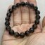 Rutilated Quartz Black ไหมดำ หรือ แก้วขนเหล็ก ไหมเส้นละเอียด อัดแน่นมากๆ AAA 9 มม สุดยอดของหินปกป้องและป้องกันภัย I