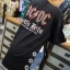 เสื้อยืดวงร็อค ดีเทลผ่าข้างตอกห่วงเก๋ๆ