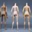 Technic Toys Body-P “Mermaid Posture” single pack (pale)