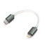 ขาย DD MFi06S สายแปลง Lightning เป็น USB TypeC สายชุบเงิน 6N OCC