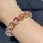 Limonite ไลโมไนต์ หรือ ลิโมไนต์อ ยู่ภายใน Quartz อัญมณีที่หายากในตลาด 10 มม ทำให้บรรลุถึงเป้าหมายที่ยิ่งใหญ่