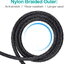 X-Tips BEND สาย Optical หัวงอ 2 ด้าน รองรับ SPDIF 5.1 / 7.1 สายถักหนังงูทนทาน