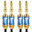 ขาย ERTK BANANA PLUG สายบานาน่าเกรดพรีเมี่ยม สำหรับลำโพงเครื่องเสียง
