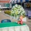 ซุ้มหญุ้าเทียม ถ่ายรูปงานบวช ธีมงาน เขียวขาว