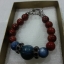 สร้อยข้อมือ เรดแจสเปอร์,คะยาไนท์ Red Jasper, Kyanite ขนาด 10 มิล