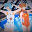 LIGHT KINGDOM LT004A,B 1/6 AV Swim Suit Accessories Pack With Head