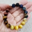 5 พยัคฆราช Tiger Eye Multi Colors หินตาเสือครบทุกสี 10 มม แก้ปีชง พลิกฟื้นดวงชะตา แคล้วคลาดปลอดภัย หินแก้ปีชง