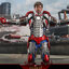Hot Toys MMS600 1/6 Iron Man 2 - Tony Stark Mark V Suit up Version (Deluxe Version)
